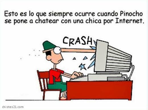 Pinocho en internet
