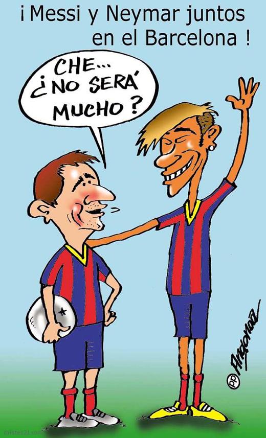 Messi y Neymar