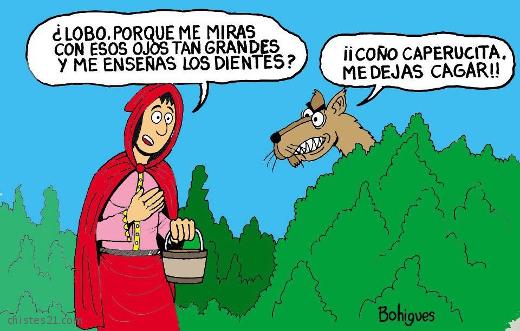 Caperucita y el lobo