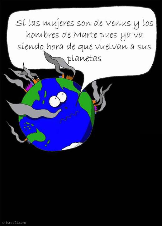Cada cual a su planeta