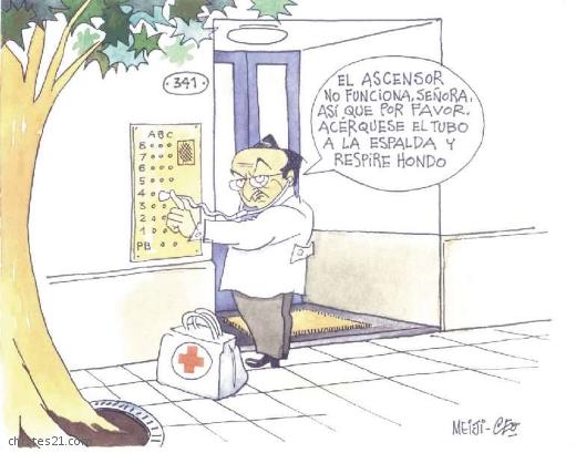 No funciona el ascensor