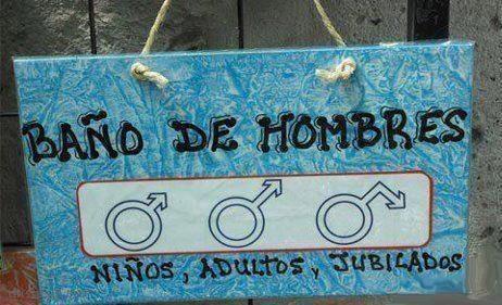 Baños de hombres 