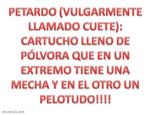 Petardos de las fiestas