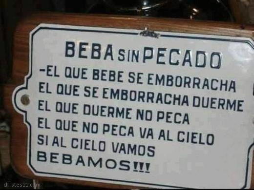 Beba sin culpa