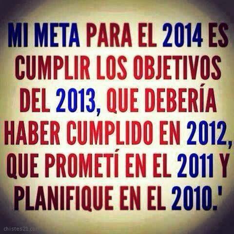 Metas para el 2014