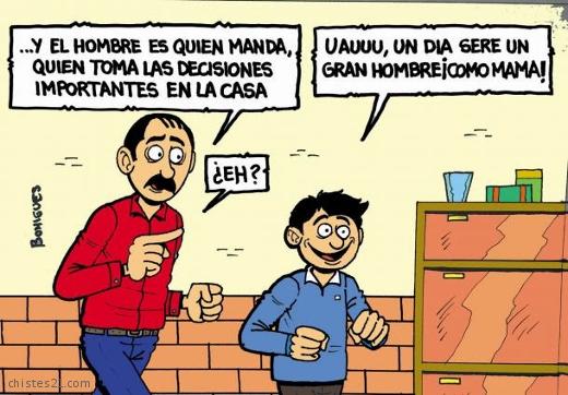 Quien manda en casa
