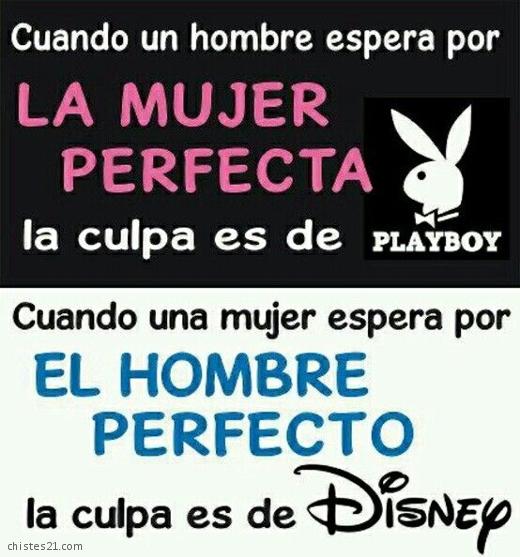 Hombre y mujer perfecta