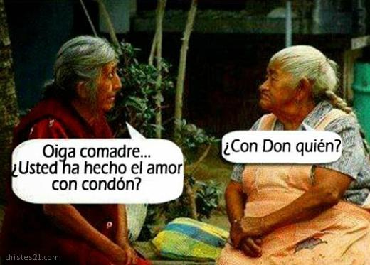 Con don quien?