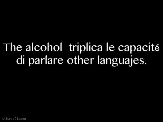 Efectos del alcohol