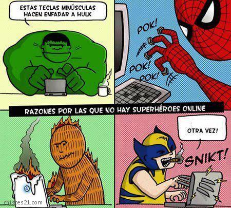 Superhéroes online