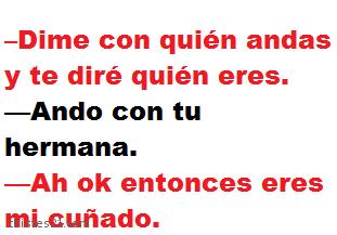 Dime con quien andas ...