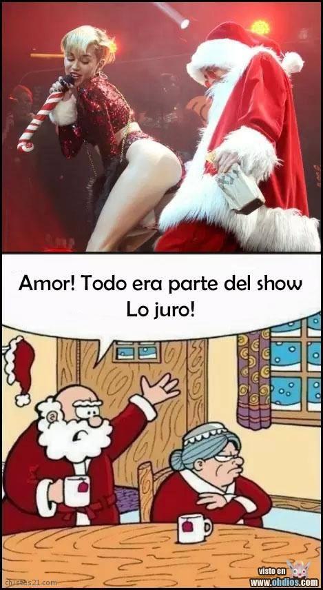 Papa Noel siempre ayudando