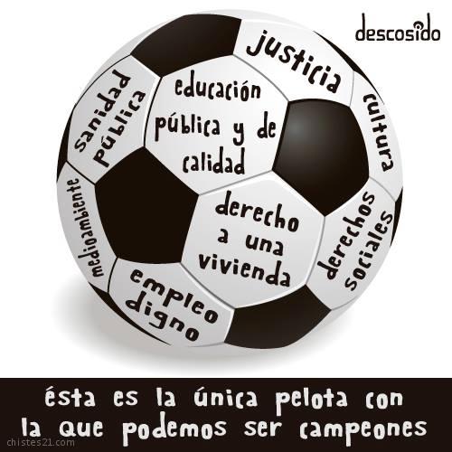 La única pelota que vale