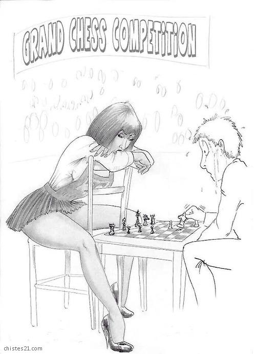 Una partida de ajedrez