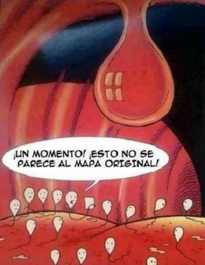 No es el mapa original