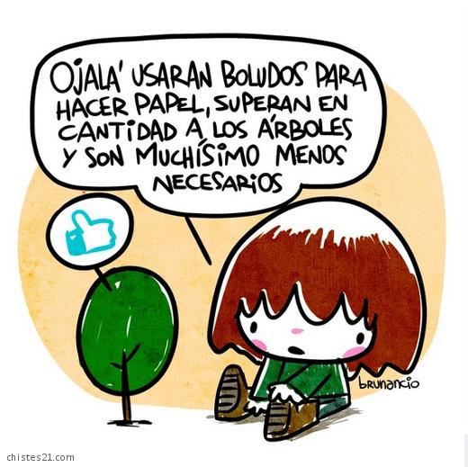 Reflexión de un niño