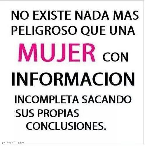 Información incompleta