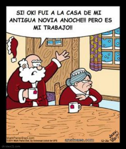 Papá Noel en problemas