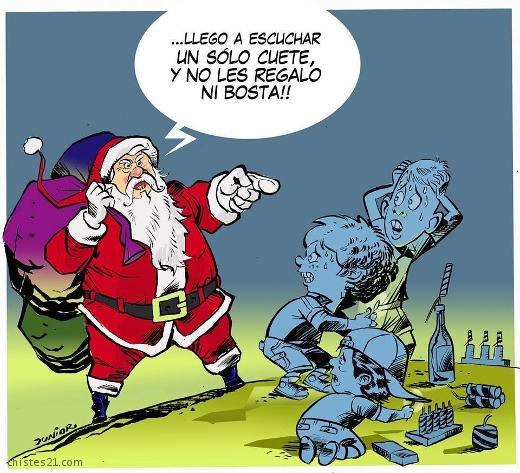 Advertencia de Papá Noel