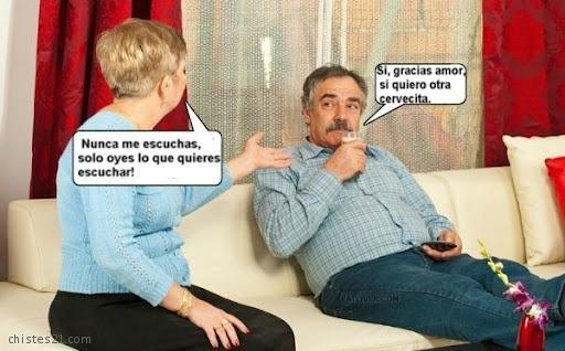 Nunca me escuchas
