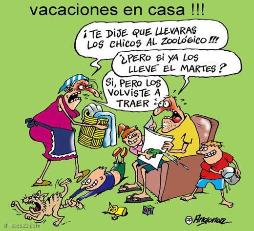 Vacaciones en casa 