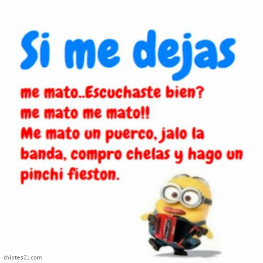 Si me dejas...