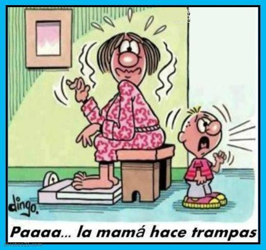 Mamá hace trampa