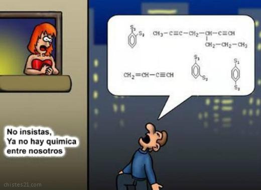 No hay química