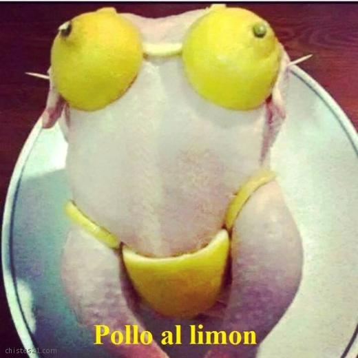 Pollo al limón