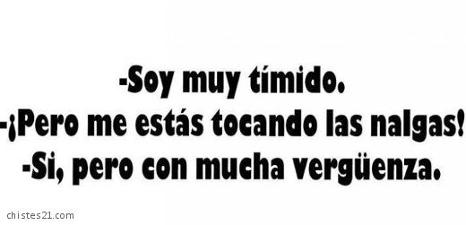 Soy tímido