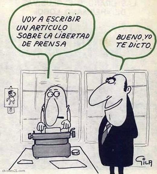Libertad de prensa de hoy