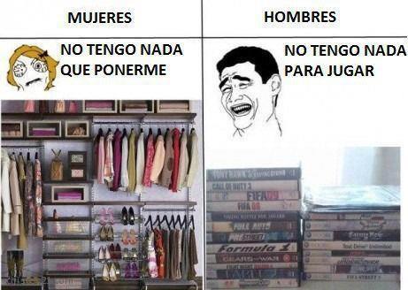 Hombres y mujeres?