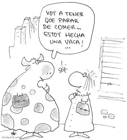 Hecha una vaca