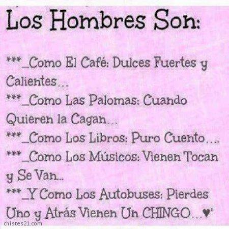 Los hombres