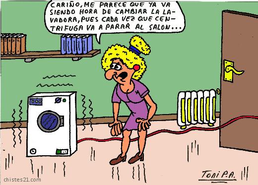 La lavadora nueva
