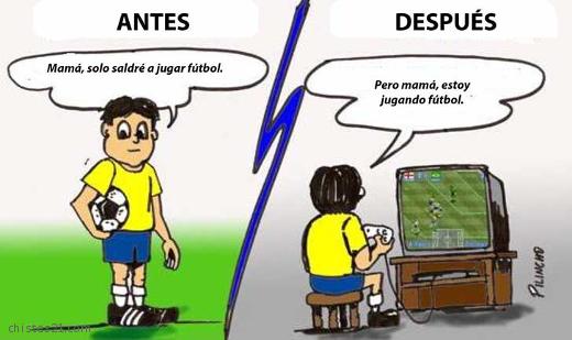 Jugar el fútbol