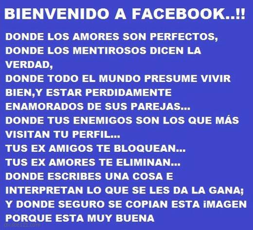 Bienvenido a Facebook