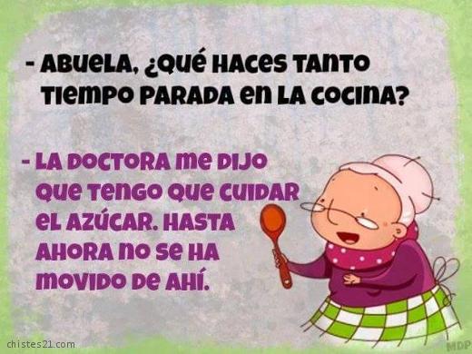 Abuela en la cocina