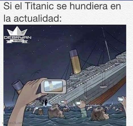 Si el Titanic hubiera sido ahora