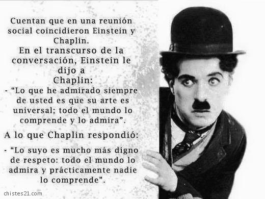 Einstein y Chaplin