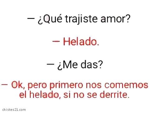 ¿Me das?