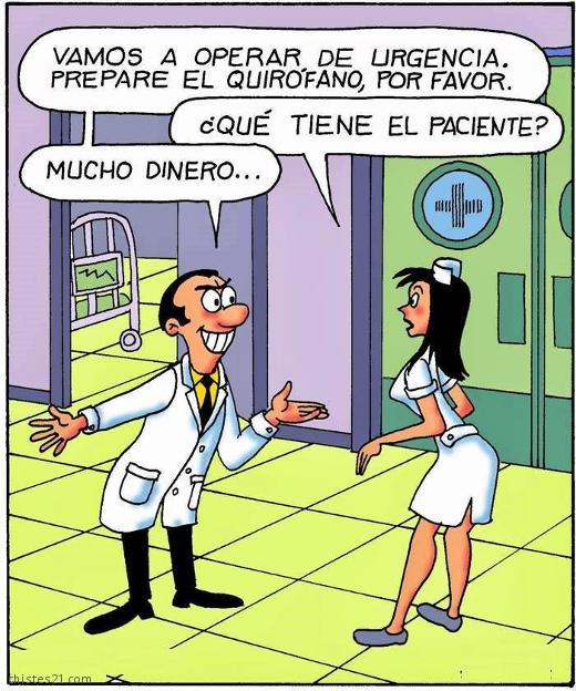 Resultado de imagen para chistes de medicos ginecologos