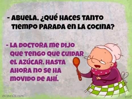 Abuela en la cocina