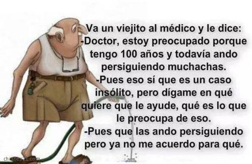 Viejito preocupado