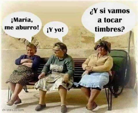 Abuelas aburridas