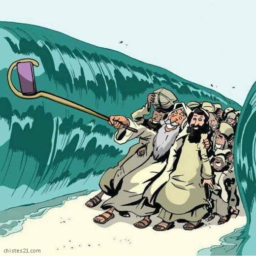 La selfie de Moises