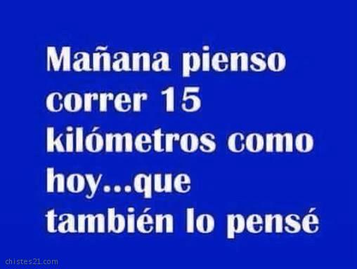 Pienso correr