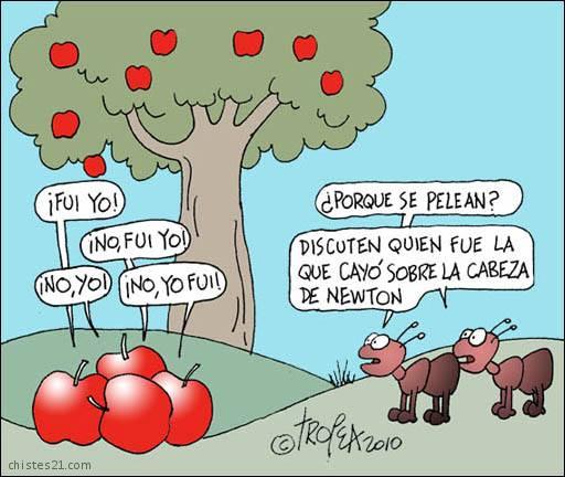 La manzana de Newton