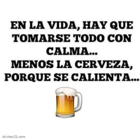 Todo con calma