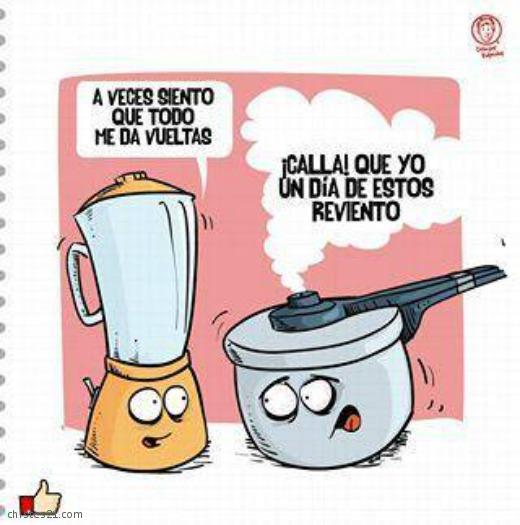 La licuadora y la olla
